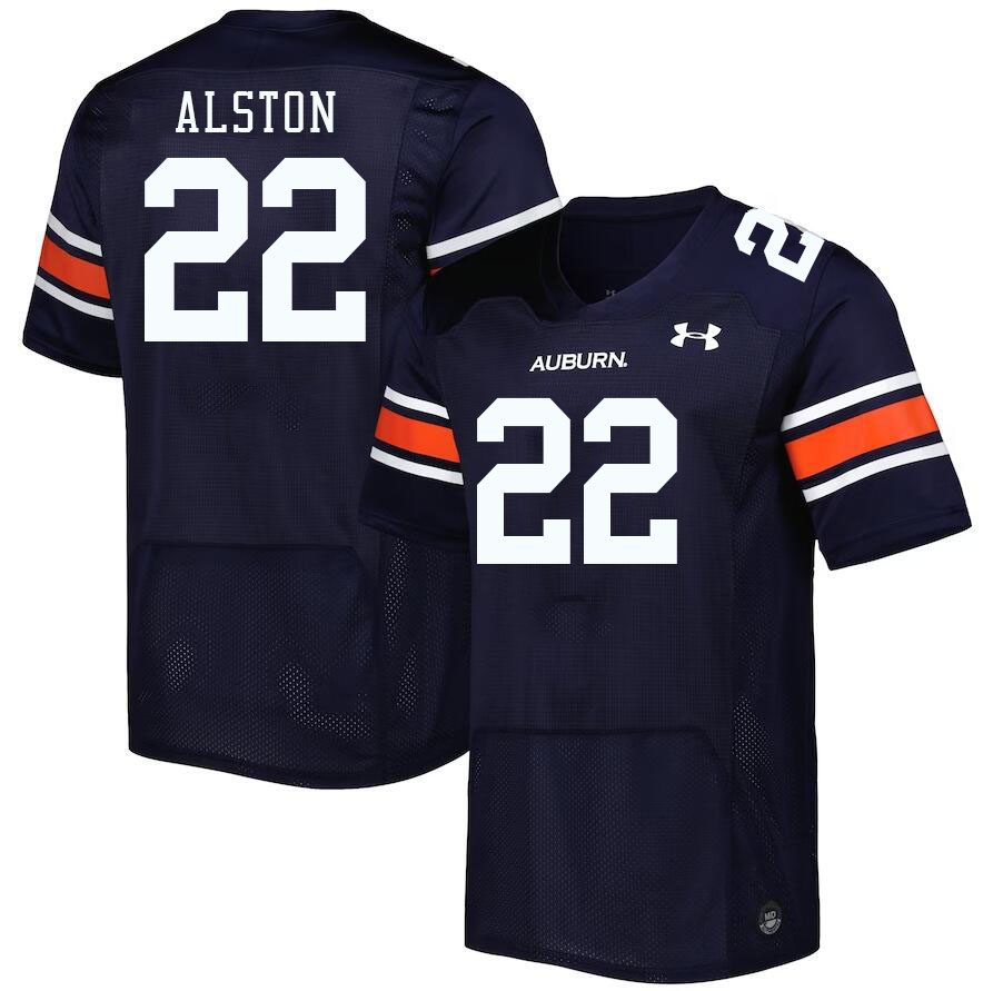 Men's Auburn Tigers #22 Damari Alston Navy 2023 College Stitched Football Jersey